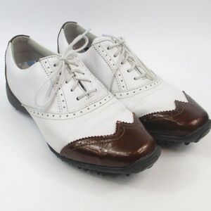 Footjoy Classic Two-Tone preppy women’s golf shoes